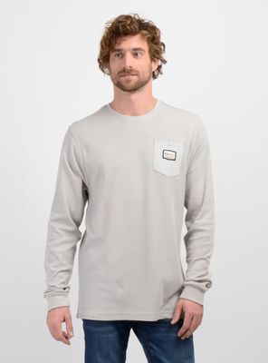 POLERA MANGA LARGA  WAFFLE SUPLY II BEIGE