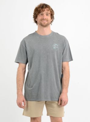 POLERA MANGA CORTA CORE GRIS