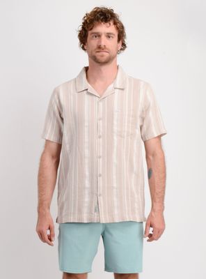 CAMISA MANGA CORTA REED BEIGE