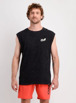 POLERA SIN MANGAS ENDLESS NEGRO