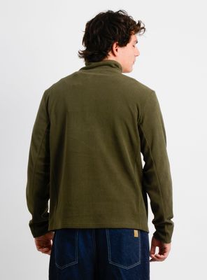 Imagen 2 del producto POLERON POLAR HALF RAISE HZ II VERDE OSCURO