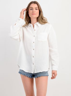 BLUSA MANGA LARGA LENI BLANCO