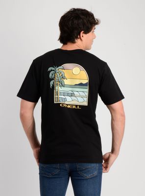 Imagen 2 del producto POLERA MANGA CORTA GLASSY DAYS NEGRO