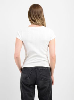 Imagen 2 del producto POLERA MANGA CORTA JOEY II BEIGE CLARO