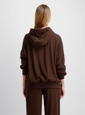 Imagen 2 del producto POLERON HOODIE JULY CAFÉ