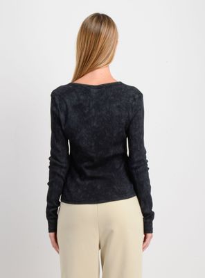 Imagen 2 del producto POLERA MANGA LARGA KEELY NEGRO