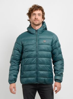 PARKA GLASSY PUFF II VERDE OSCURO