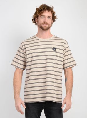 POLERA MANGA CORTA HIGH LINE BEIGE