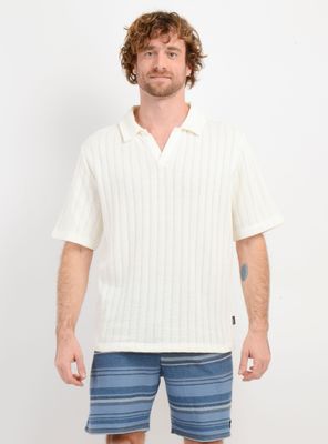 POLERA TEJIDA MANGA CORTA BODHI BEIGE CLARO