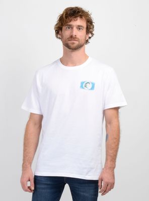 POLERA MANGA CORTA FOREVER BLANCO