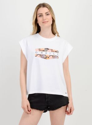 POLERA MANGA CORTA BOTANIC BLANCO