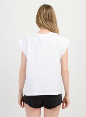 Imagen 2 del producto POLERA MANGA CORTA BOTANIC  BLANCO