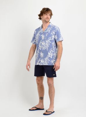 Imagen 2 del producto CAMISA MANGA CORTA TROPICANA  AZUL