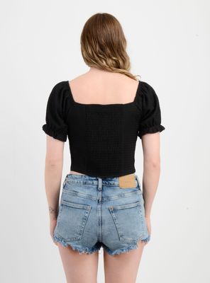 Imagen 2 del producto POLERA MANGA CORTA LEANNE II NEGRO