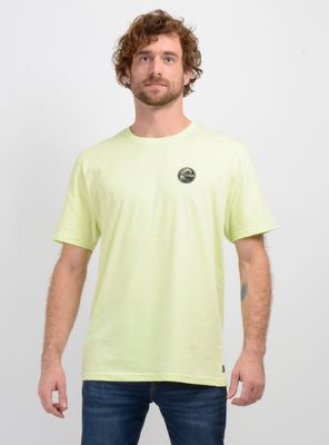 POLERA MANGA CORTA O'RIGINALS SURF SHOP VERDE CLARO