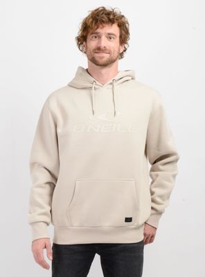 POLERON LOGO HOODIE BEIGE