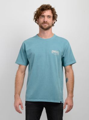 POLERA MANGA CORTA FIELDS VERDE OSCURO