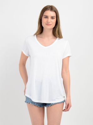 POLERA MANGA CORTA ESSENTIAL II BLANCO