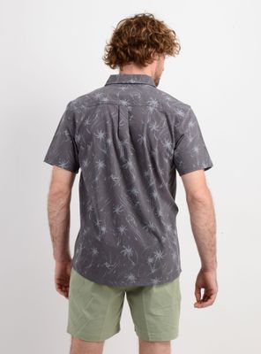 Imagen 2 del producto CAMISA MANGA CORTA TRVLR TRAVERSE PALM GRIS OSCURO