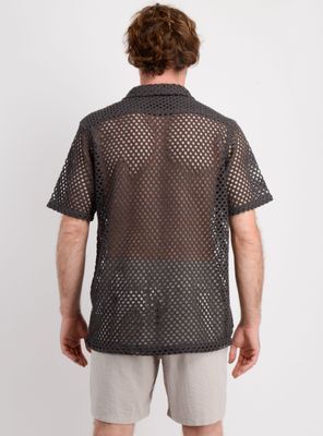 Imagen 2 del producto CAMISA MANGA CORTA SUMMERTIME GRIS OSCURO