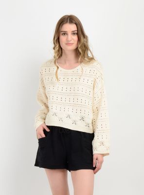 SWEATER MAISEY BEIGE CLARO