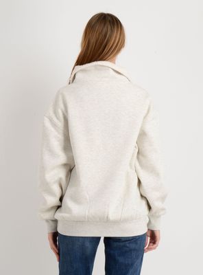 Imagen 2 del producto POLERON HALF GEORGIANA II BEIGE CLARO