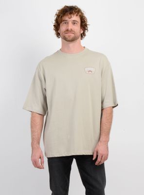 POLERA MANGA CORTA HIGHWAY BEIGE