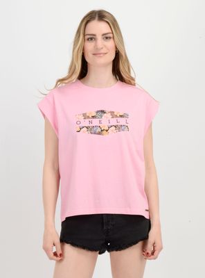 POLERA MANGA CORTA BOTANIC  ROSADO MEDIO