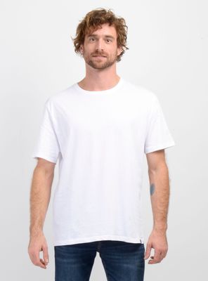 POLERA MANGA CORTA EAST CLIFF BASIC BLANCO