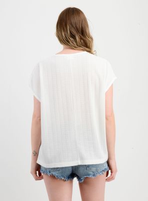 Imagen 2 del producto POLERA MANGA CORTA JULIE BLANCO