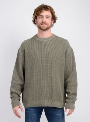 SWEATER WEDGE VERDE OSCURO