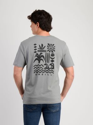Imagen 2 del producto POLERA MANGA CORTA GLYPHS GRIS