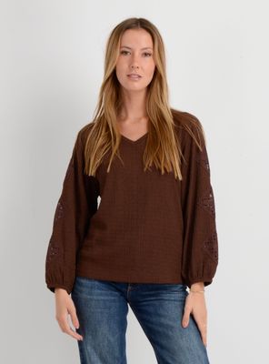 Imagen 1 del producto POLERA MANGA LARGA BRAYTON CAFE