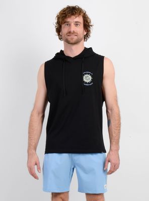 POLERA SIN MANGAS SUMMER TIME NEGRO