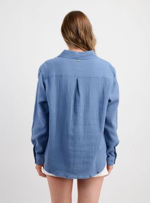 Imagen 2 del producto BLUSA MANGA LARGA LENI AZUL