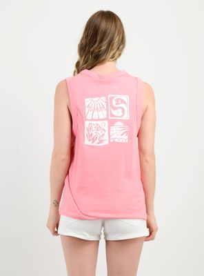 Imagen 2 del producto POLERA SIN MANGAS WOTW ROSADO