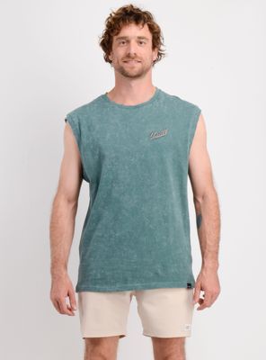 POLERA SIN MANGAS ENDLESS VERDE OSCURO