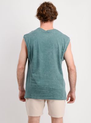 Imagen 2 del producto POLERA SIN MANGAS ENDLESS VERDE OSCURO