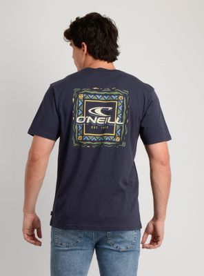 Imagen 2 del producto POLERA MANGA CORTA PATTERNS AZUL OSCURO