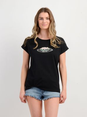 Imagen 1 del producto POLERA MANGA CORTA BEACHY BLOOM II NEGRO