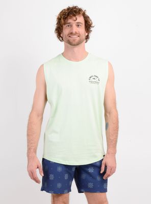 POLERA SIN MANGAS SURF CO VERDE CLARO