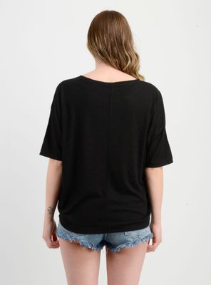 Imagen 2 del producto POLERA MANGA CORTA LINDY NEGRO