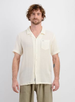 CAMISA MANGA CORTA TAME BEIGE CLARO