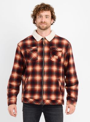 CHAQUETA SHELTER BAY  ROJO MEDIO