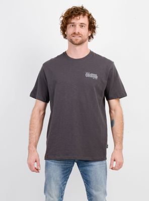 POLERA MANGA CORTA SKIPPER GRIS OSCURO