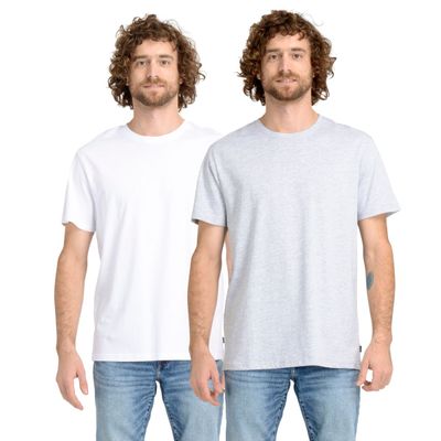 PACK 2 POLERAS MANLY GRIS