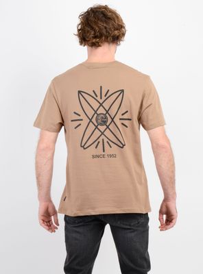 Imagen 2 del producto POLERA MANGA CORTA OG VENICE CAFÉ CLARO