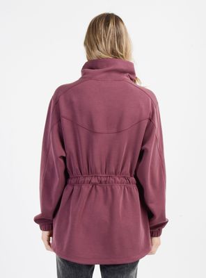 Imagen 2 del producto POLERON FRANCINI ROJO OSCURO