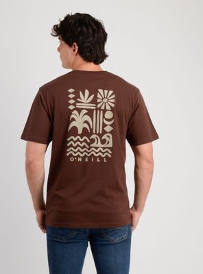 Imagen 2 del producto POLERA MANGA CORTA GLYPHS CAFE