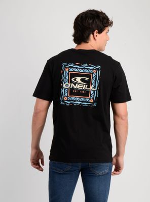 Imagen 2 del producto POLERA MANGA CORTA PATTERNS NEGRO